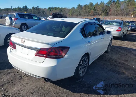 2013 Honda Accord Sdn Ex-L z USA, uszkodzony, nr VIN 1HGCR2F8XDA129182